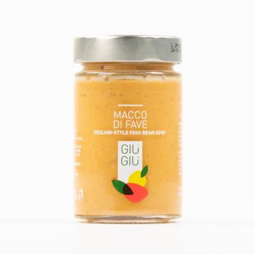 giù giù macco di fave 300 grammi sicilia siciliano prezzemolo e vitale