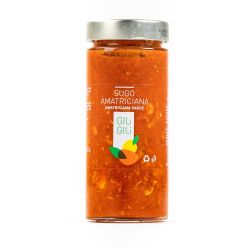giù giù sugo amatriciana gr. 300 sicilia siciliano prezzemolo e vitale