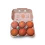 Giù Giù Uova fresche di galline ruspanti x 6