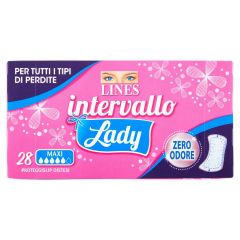 Lines Intervallo lady maxi salvaslip x 28