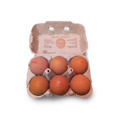Giù Giù Uova fresche di galline ruspanti x 6