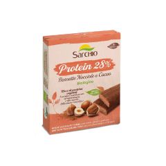 Sarchio Barrette protein nocciole e cacao bio senza glutine gr. 135