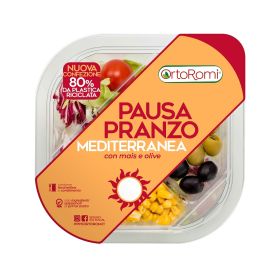 OrtoRomi Pausa Pranzo insalata Mediterranea gr.145