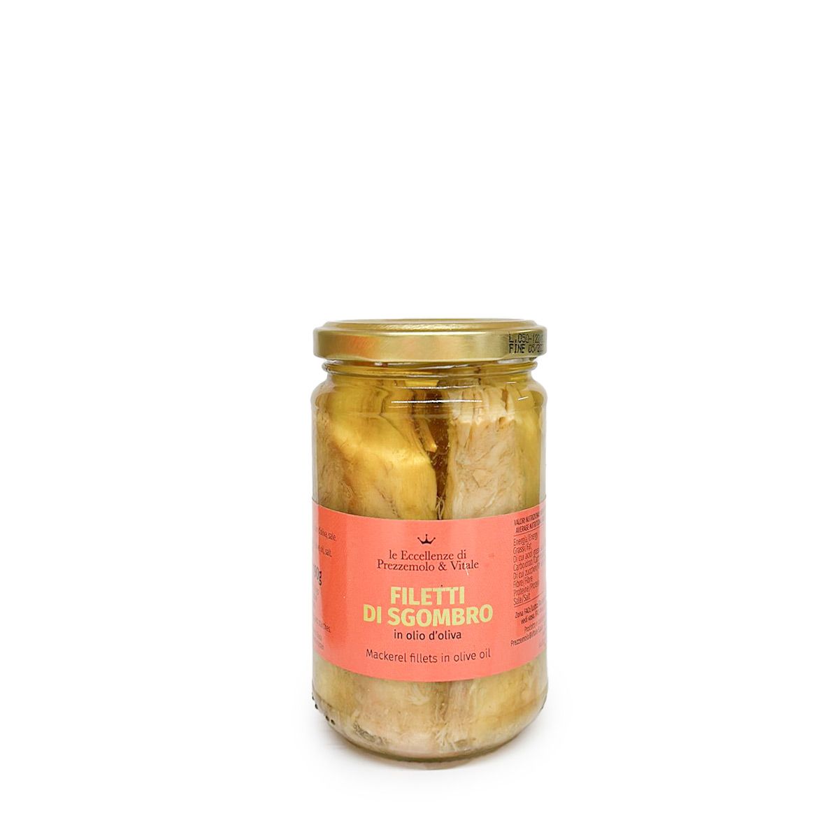 Le Eccellenze P&V Filetti di sgombro in olio di oliva Spesa