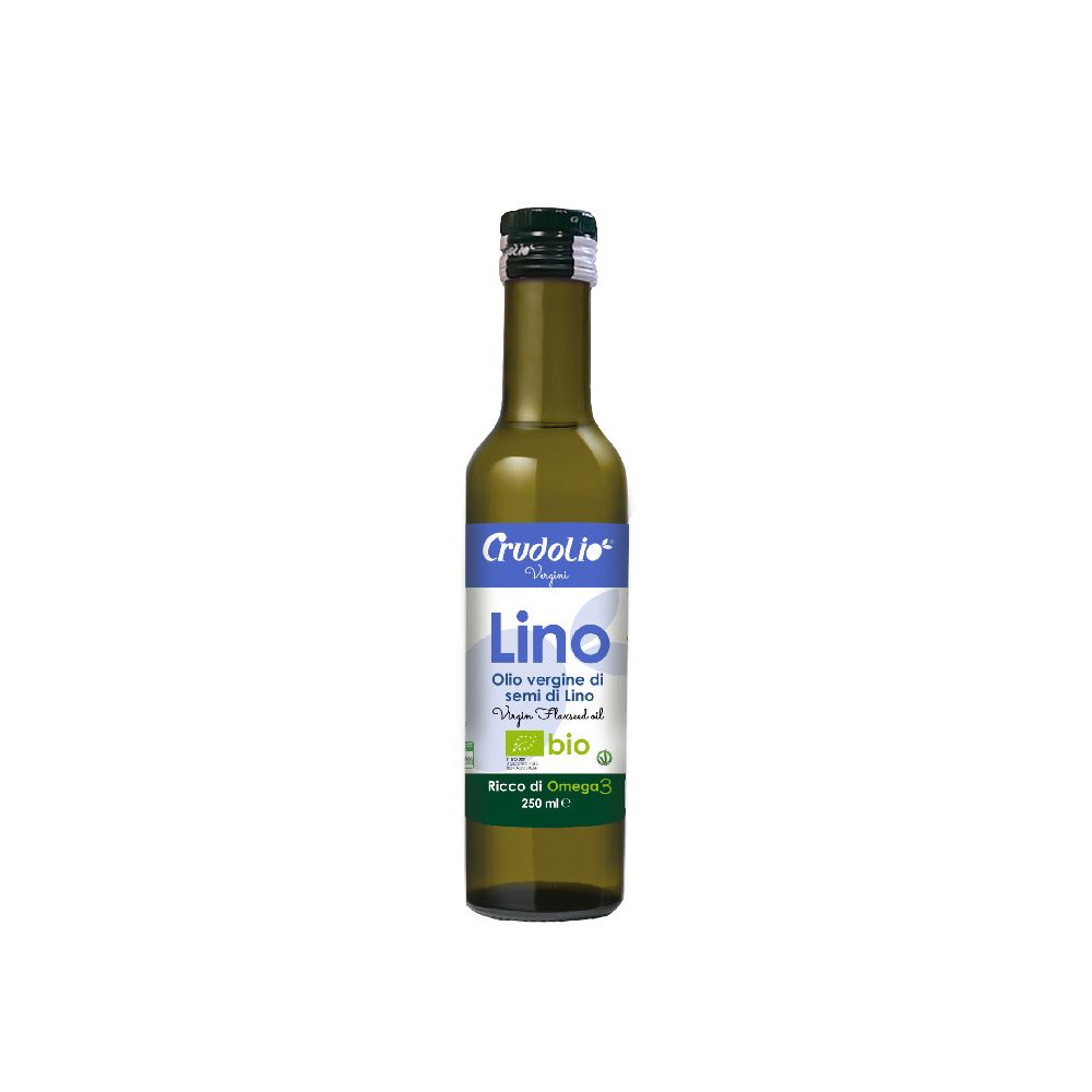 Olio Di Semi Di Lino Skolej Spremuto A Freddo Non Raffinato - 250/500 Ml - Olej Lniany Skolej